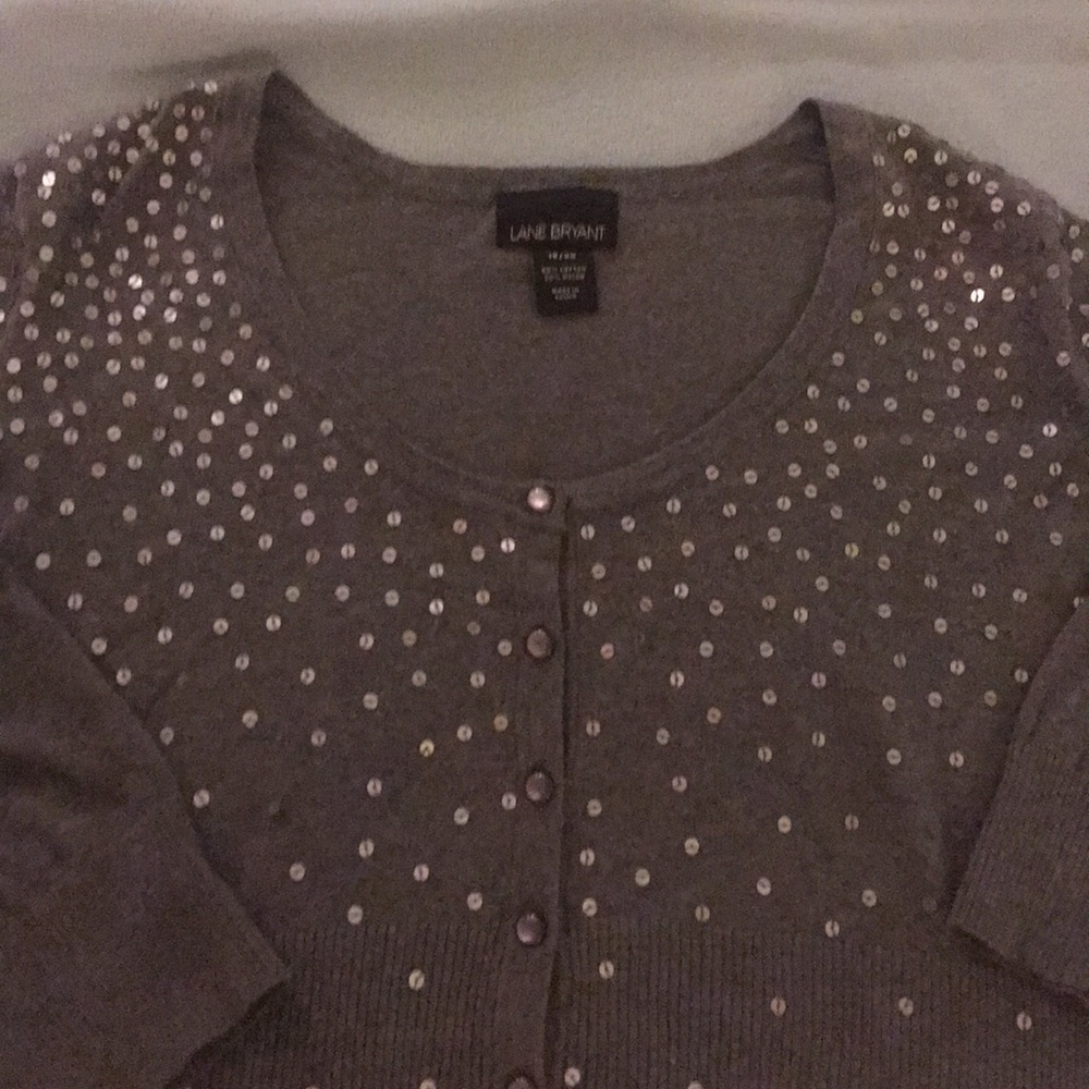 Lane Bryant Sequined Sweater